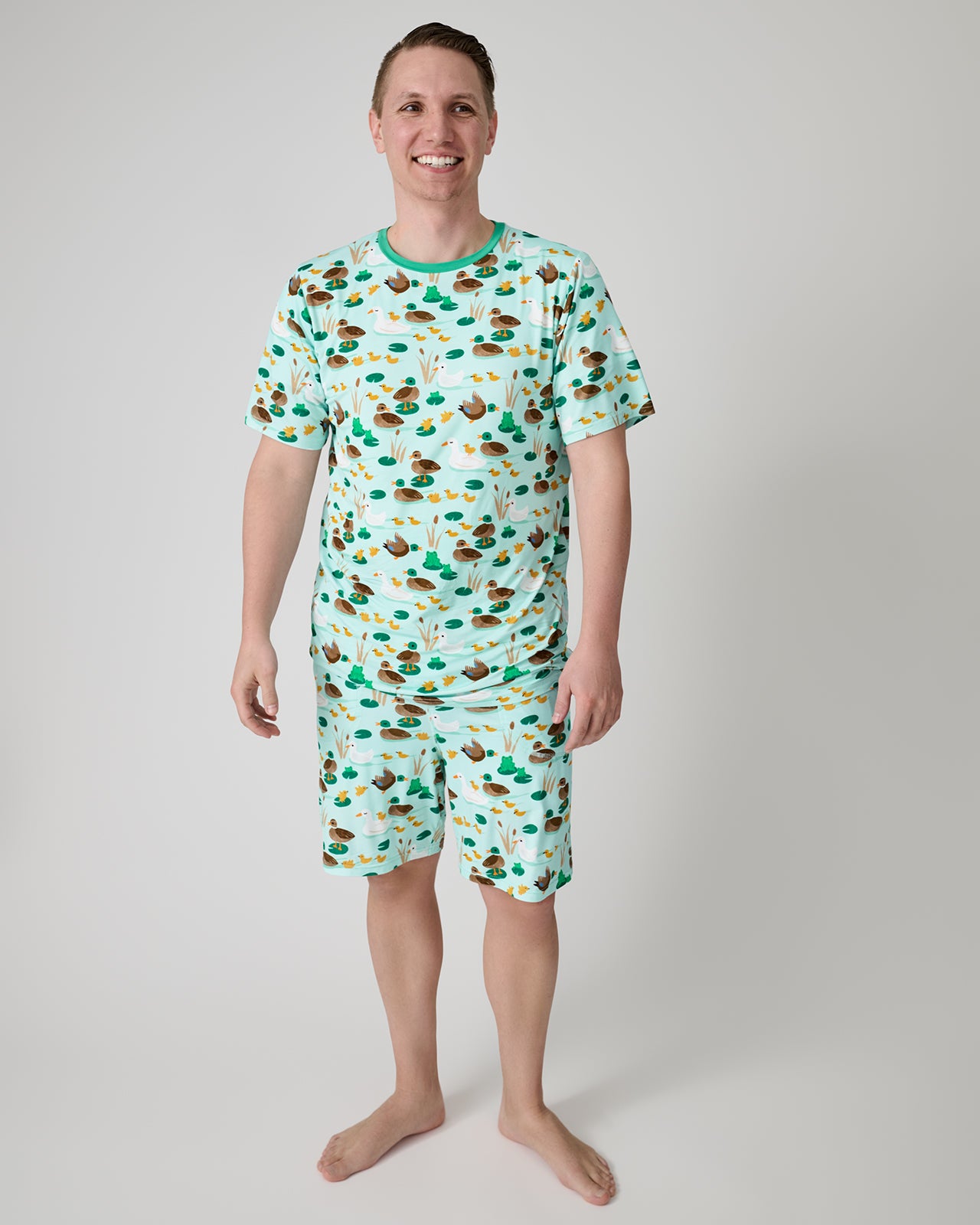 Puddle Jumpers Men's Short Sleeve Pajama Top - L