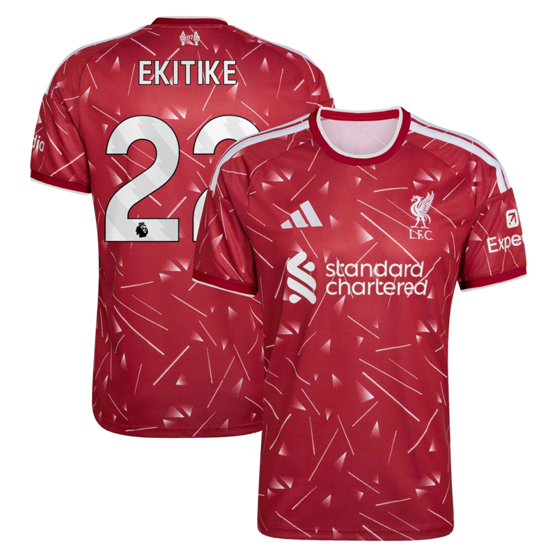 "Liverpool adidas Heimtrikot 2026-27 mit Aufdruck Ekitike 22" Image