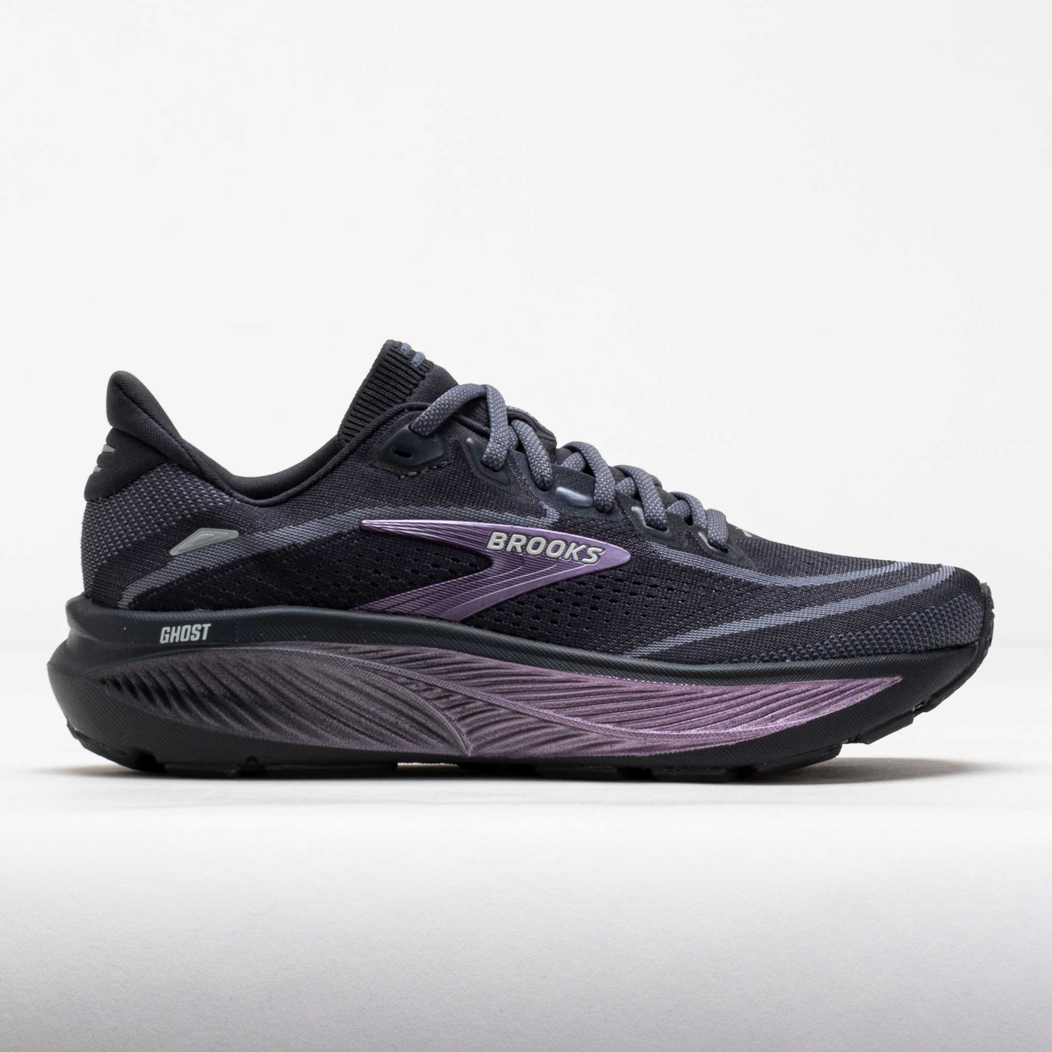 Brooks Ghost 18 Women's Running Shoes Ebony/Folkstone/Metallic