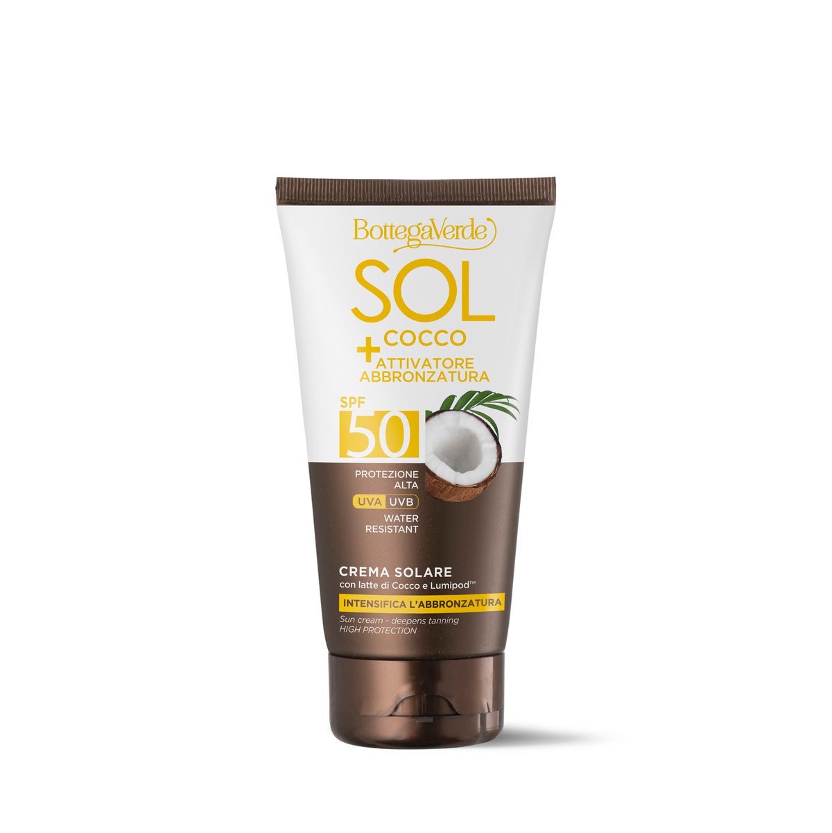 Bottega Verde SOL Cocco + Attivatore di abbronzatura - Crema solare pr