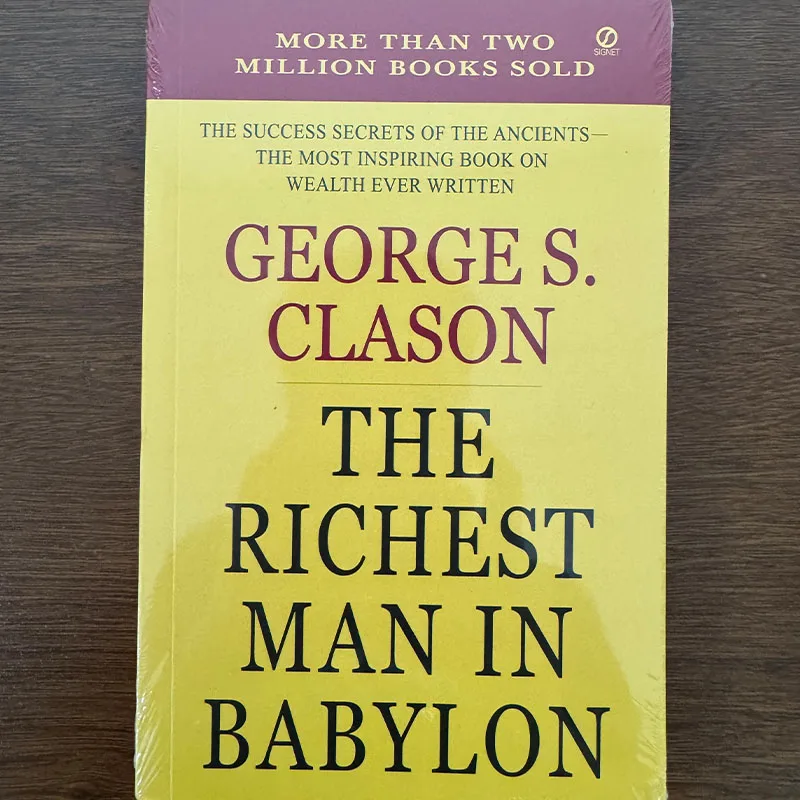 Der reichste Mann in Babylon von George S. Clason, klassisches Buch über persönliche Finanzen und Vermögensaufbau Image