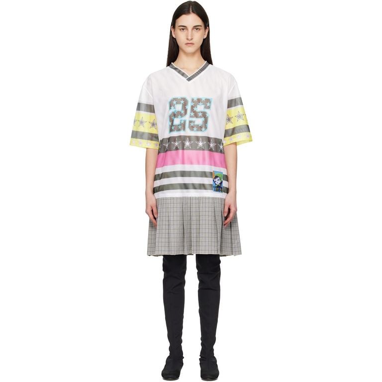 Nancy Uniform Jersey Midi Dress