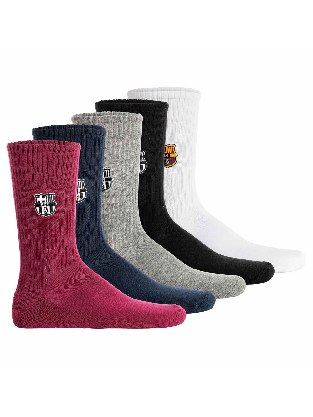 FC Barcelona Socken im 5er-Pack Damen mehrfarbig, 43-46 Image