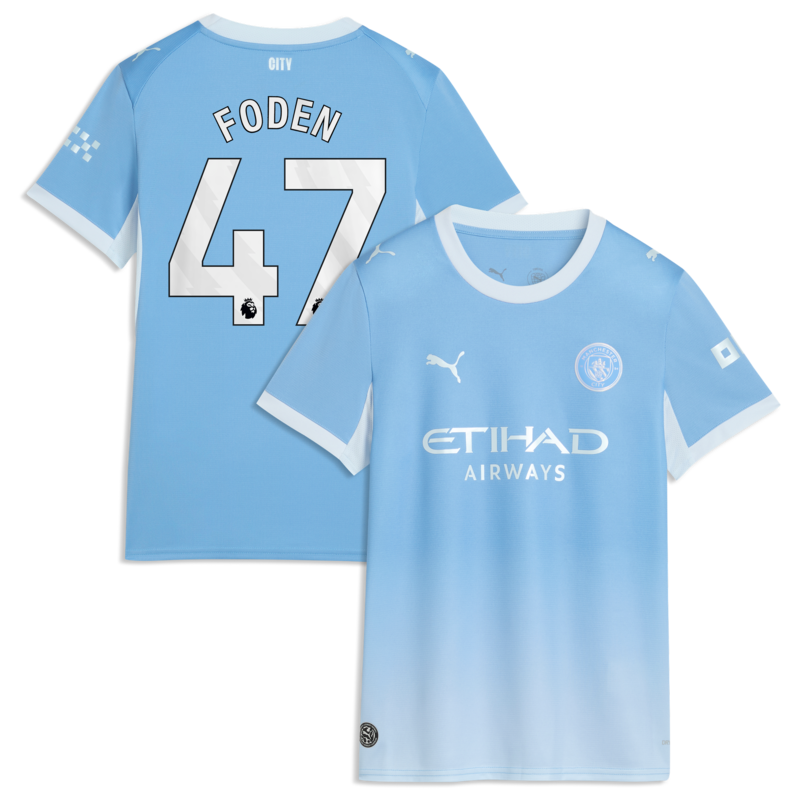 "Manchester City PUMA Heimtrikot 2026-27 - Damen mit Aufdruck Foden 47" Image