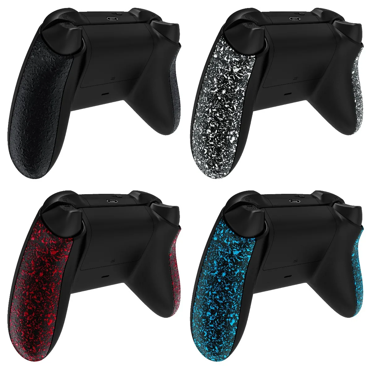 Extrem strukturierte rutsch feste Verbesserung Rückwände Zubehör Ersatz Seitens chienen Schale für Xbox Core Wireless Controller Image