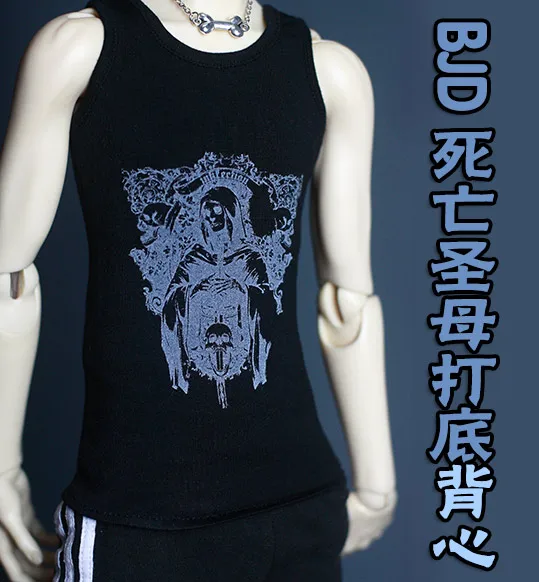 1/6 1/4 1/3 BJD-Punk-Weste im Maßstab 1:6 für BJD/SD-Kleidung, Puppenzubehör, Puppe, Schuhe, Perücke und anderes Zubehör nicht im Lieferumfang enthalten 18D1165