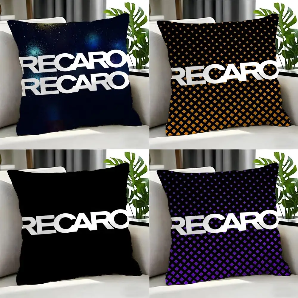Marke Recaro Kissenbezug-Set, 4-teilig, 50 x 50, 45 x 45, 40 x 40, Kissenbezug, dekorativ, für Sofa, Heimdekoration Image