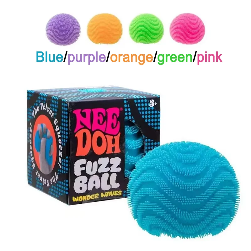 Heißer Pompon-Quetschspielzeug-Set: Süße, weiche Fidget-Spielzeuge zur Stresslinderung – Squishy-Überraschungsbox als Geschenk Image