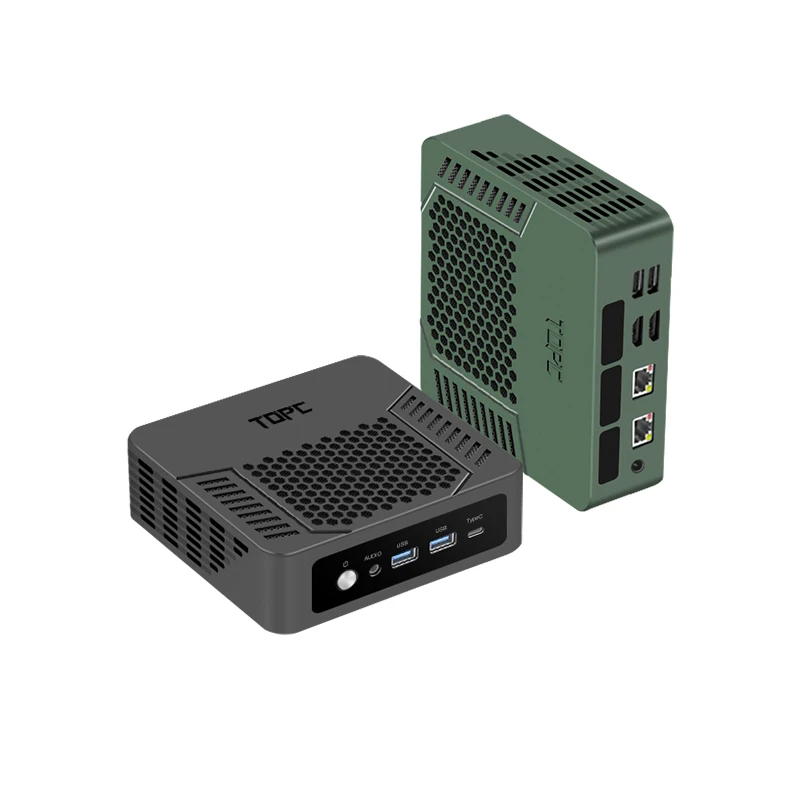TOPC AMD Ryzen 7 8745HS CPU Mini-PC 32GB DDR5 RAM 1TB M.2 PCIE 4.0 SSD 4K HD DP LAN Mini-Desktop-Computer Neu AU/US/EU 4K HD DP
