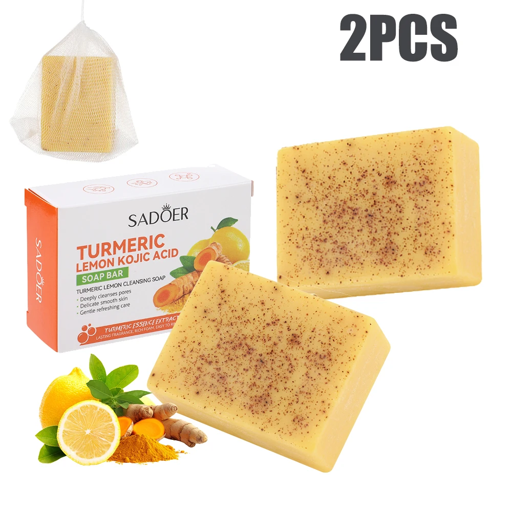 Savon au curcuma et à l