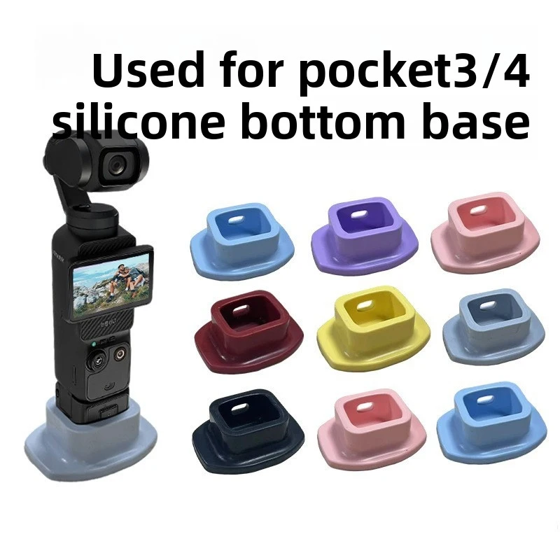 DJI Pocket 3 Kamera Silikon-Montageständer Rutschfeste Basis Desktop-Fixierhalterung für Gimbal-Stabilisator Image