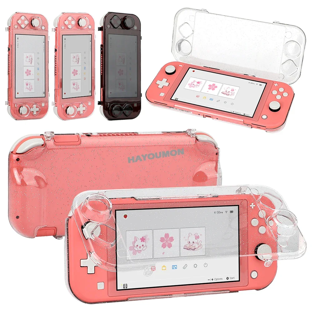 Transparente PC-Kristallschale für NS Switch Lite Schutzhülle Kompatibel mit Switch Lite Spielkonsolen-Zubehör Image