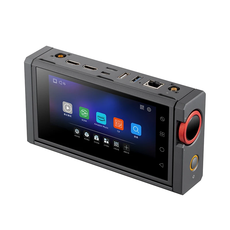 xDuoo DP-10 Allround-Rein-Digitaler Musikplayer mit 5,5-Zoll-HD-Touchscreen, CD-Wiedergabe & Rip-Funktion Image