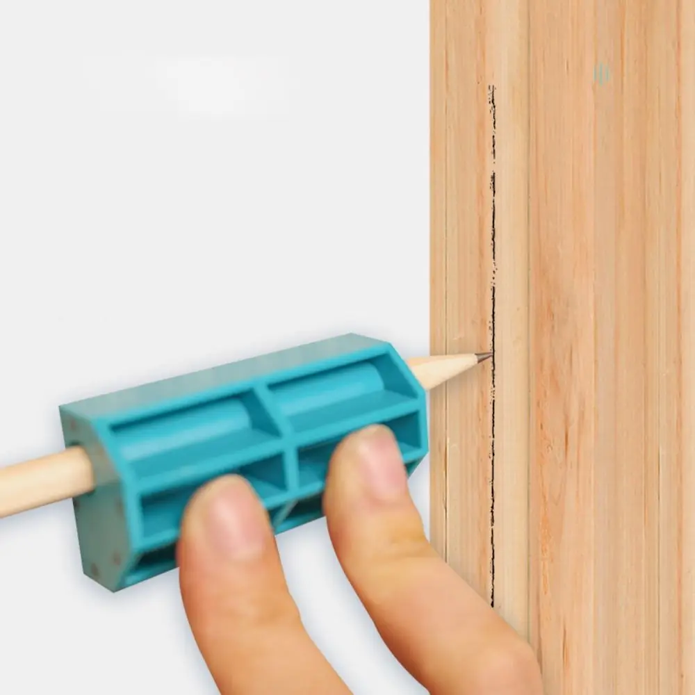ABS-Kunststoff Multi Margin Parallel Scriber Blaues Holzbearbeitungs-Markierungswerkzeug Multifunktions-Anreißer für die Holzbearbeitung Image