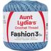 Aunt Lydia s Fashion Crochet Thread Size 3-Warm Blue
