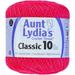 Aunt Lydia s Classic Crochet Thread Size 10-Hot Pink