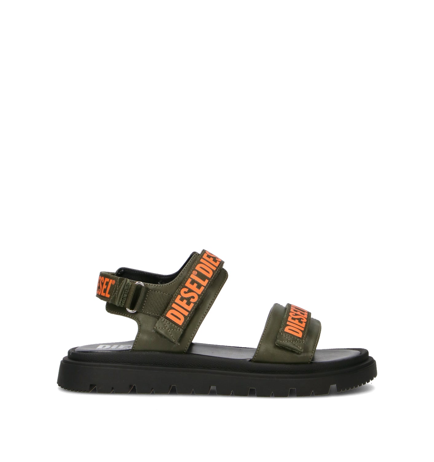 DIESEL Sandalo ragazzo militare