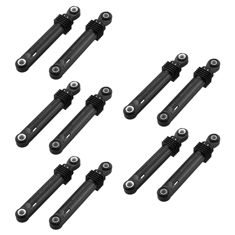 A99G-10 Pcs 100N Für Waschmaschine Stoßdämpfer Waschmaschine Frontlader Teil Schwarz Kunststoff Shell Haushaltsgeräte Zubehör