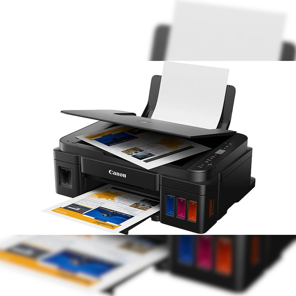 Canon PIXMA G2410, Tintenstrahl, Farbdruck, 4800 x 1200 DPI, Farbkopieren, A4, Schwarz Image
