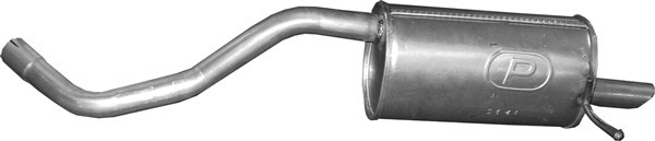 POLMO Endschalldämpfer 2144 für RENAULT Image