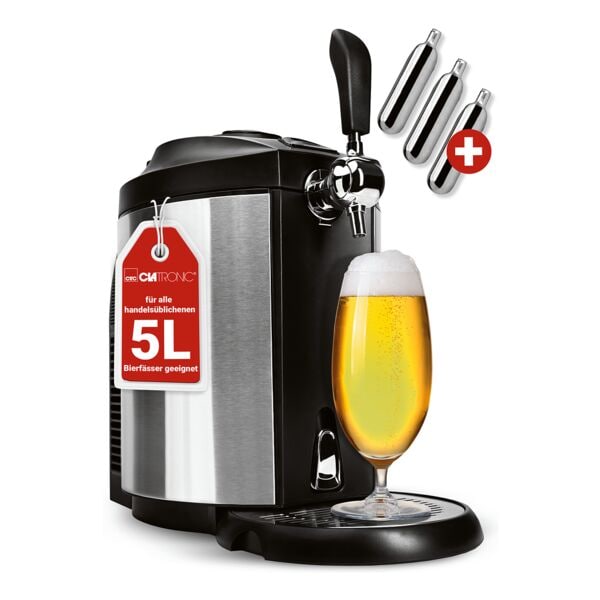 CLATRONIC Bierzapfanlage »BZ 3740« 65 W silber