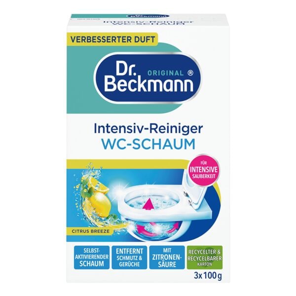 Dr. Beckmann Intensiv-Reiniger »WC-Schaum« 300 g gelb