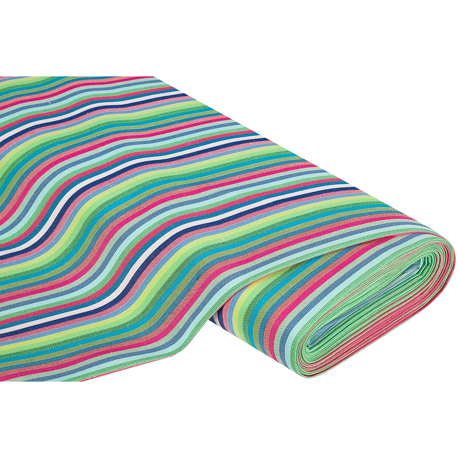 1b-Allround-Gewebe Madrid, Streifen pink/blau