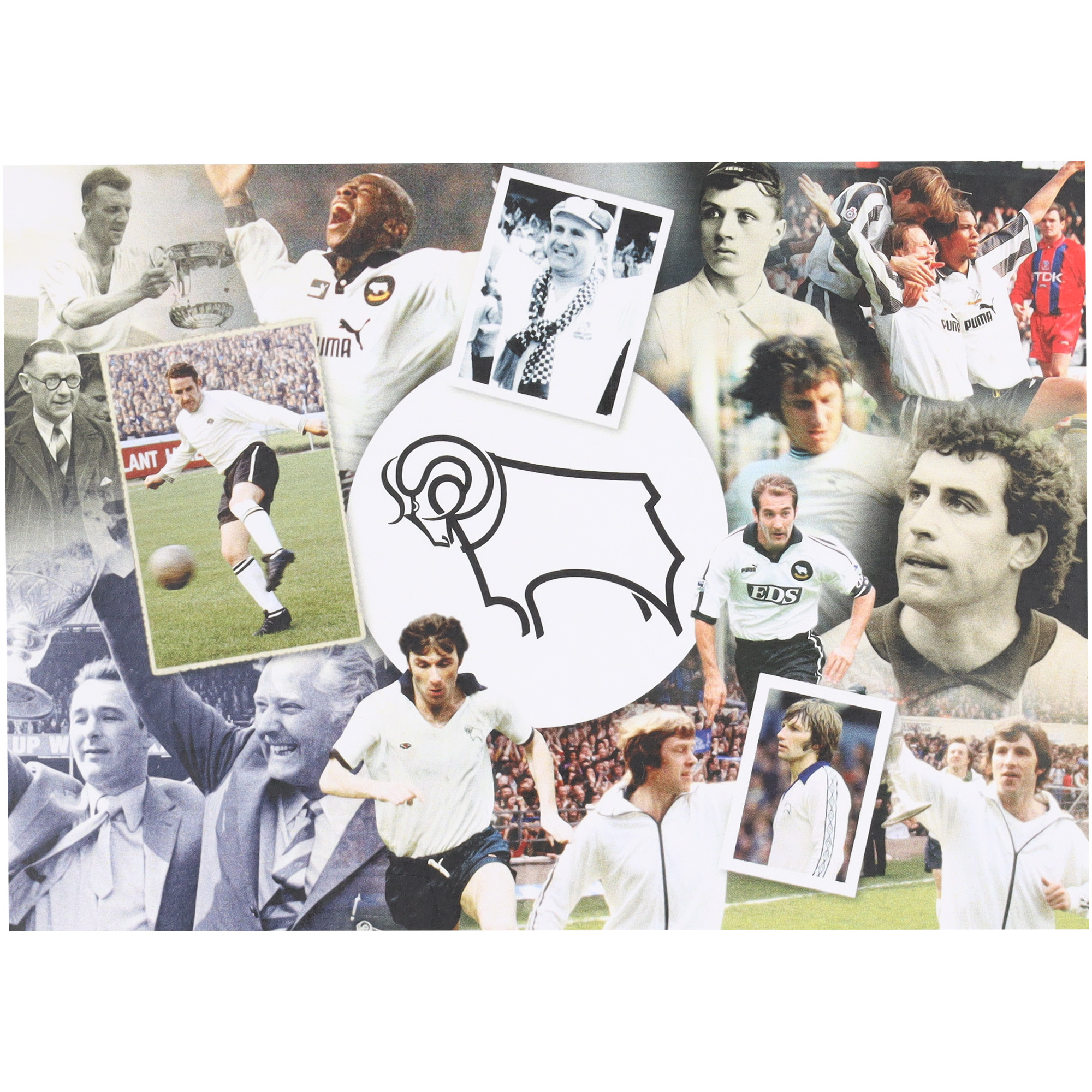 "Derby County Legends-Postkarte" Image