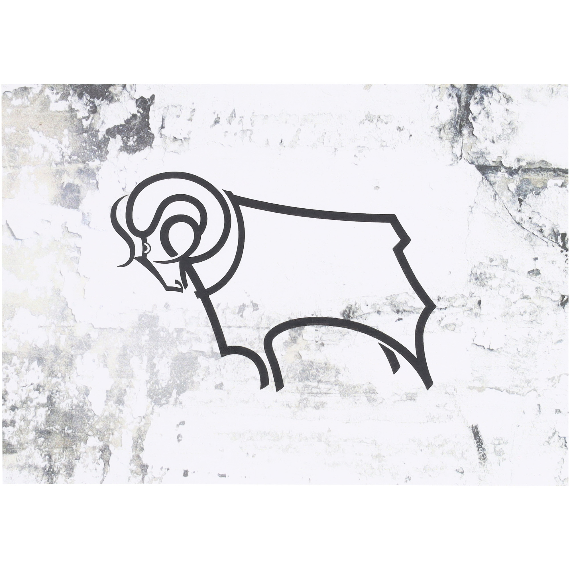 "Derby County Wappen-Postkarte" Image