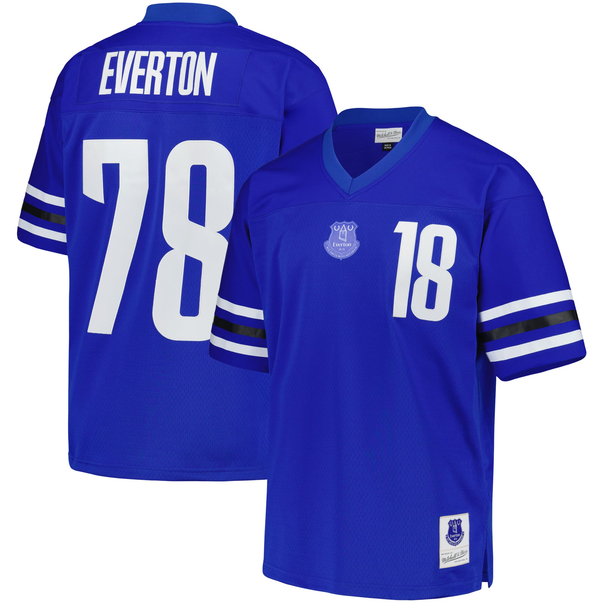 Everton Mitchell & Ness American-Football-Legacy-Trikot – Königsblau