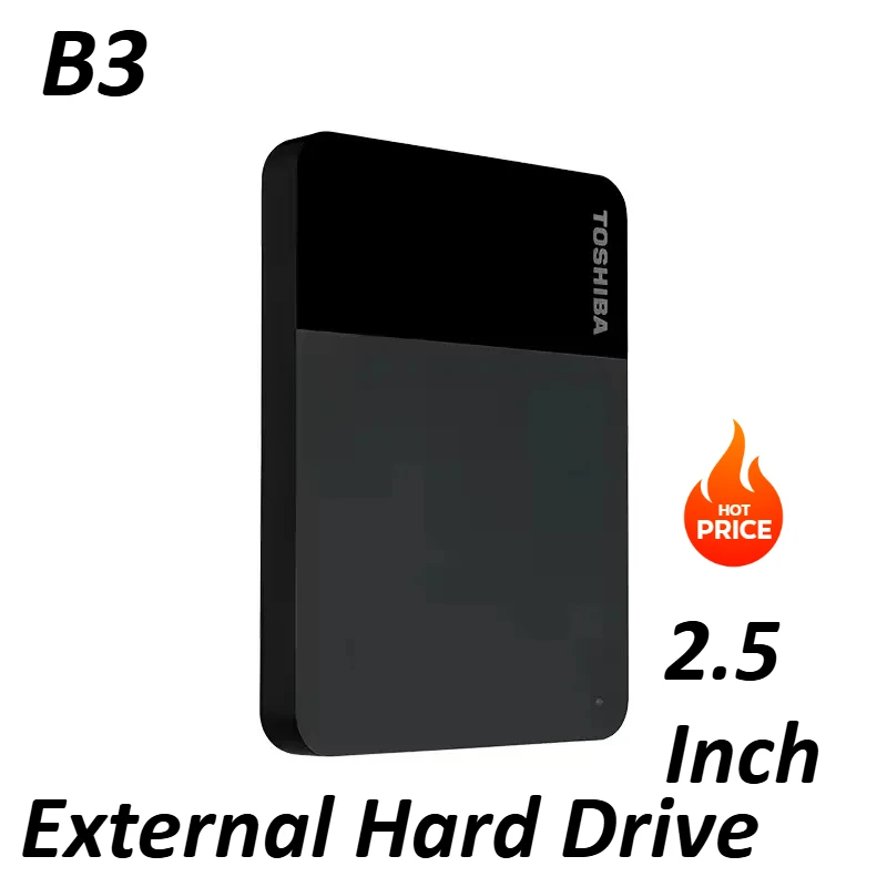 Für B3 Toshiba 1TB Canvio Ready USB3.0 Tragbare Externe Festplatte 2,5 Zoll Festplatte für Laptop Mac/Android Image