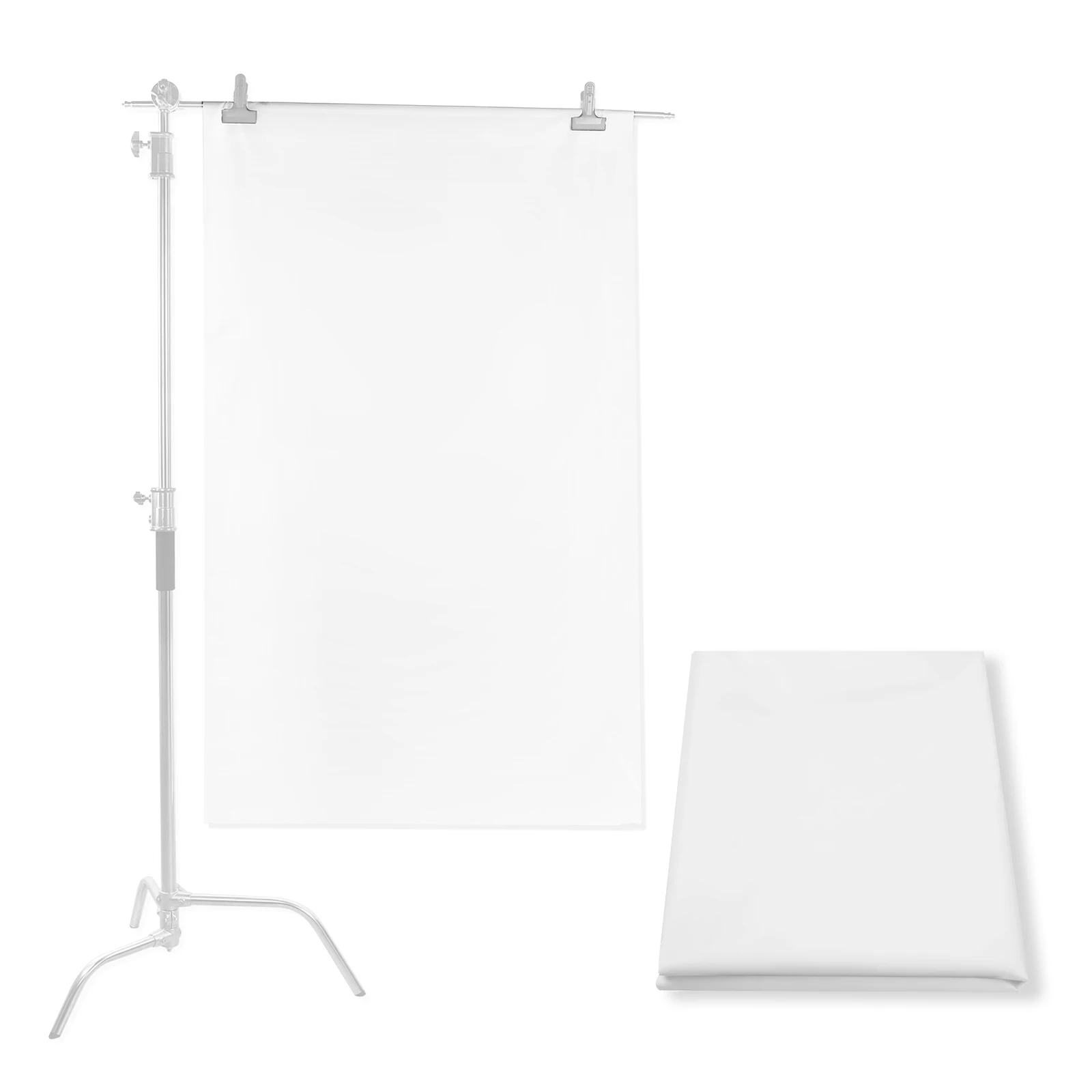 1,7 X1m Nylon Seide Weiß Diffusion Stoff Nahtlose Licht Modifikator Für Fotografie Beleuchtung Softbox und Licht Zelte Image