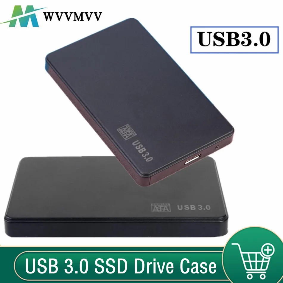 2,5 zoll HDD SSD Fall USB 3,0 zu SATA Festplatte Box 5Gbps SD Disk Fall HDD External Hard stick Gehäuse für Notebook Desktop PC Image