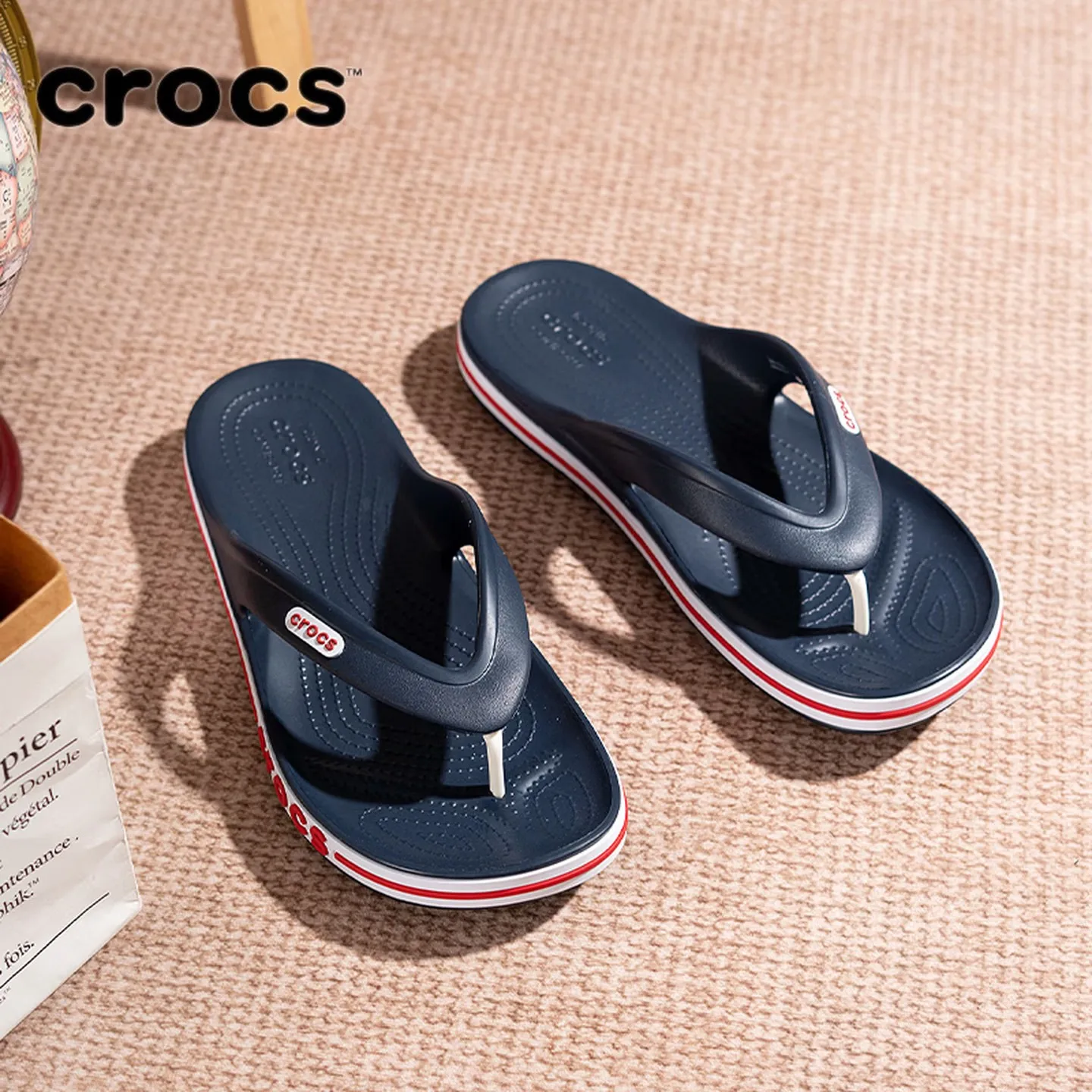 Crocs(Crocs) Herren- und Damenschuhe, Sandalen, Strandschuhe, Baya Crocs Flip-Flops