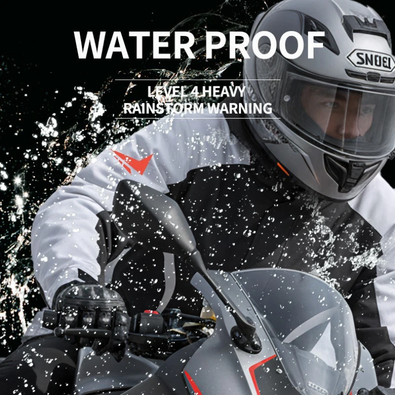 Unisex Regenmantel & Regenhose Set, Ganzkörper-Regenschutz, Ideal für Motorradfahren & Lieferdienste Image