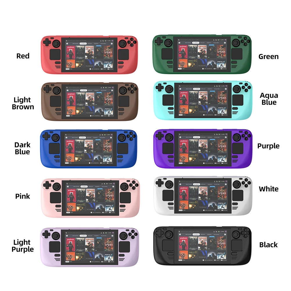 Housse de Protection avec support pour Console de jeu, coque avec support pour Console de jeu Steam Deck pour joueur de jeu Steam Deck