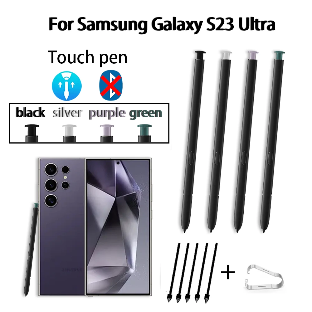 Für Samsung Galaxy S23 Ultra S Pen, Ersatz-Stylus-Stift SM-S918B SM-S918U SM-S918N Passiver Stift Geschenk-Spitzen/Nibs (Ohne BLE) Image