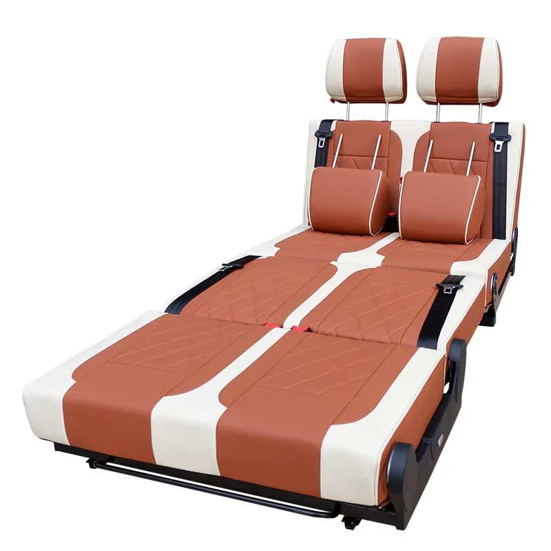 RV-Drehsitz, 180 Grad Leder-Autositz-Sofabett für RV//SPRINTER/ALPHARD V-Klasse Fahrzeuge Image