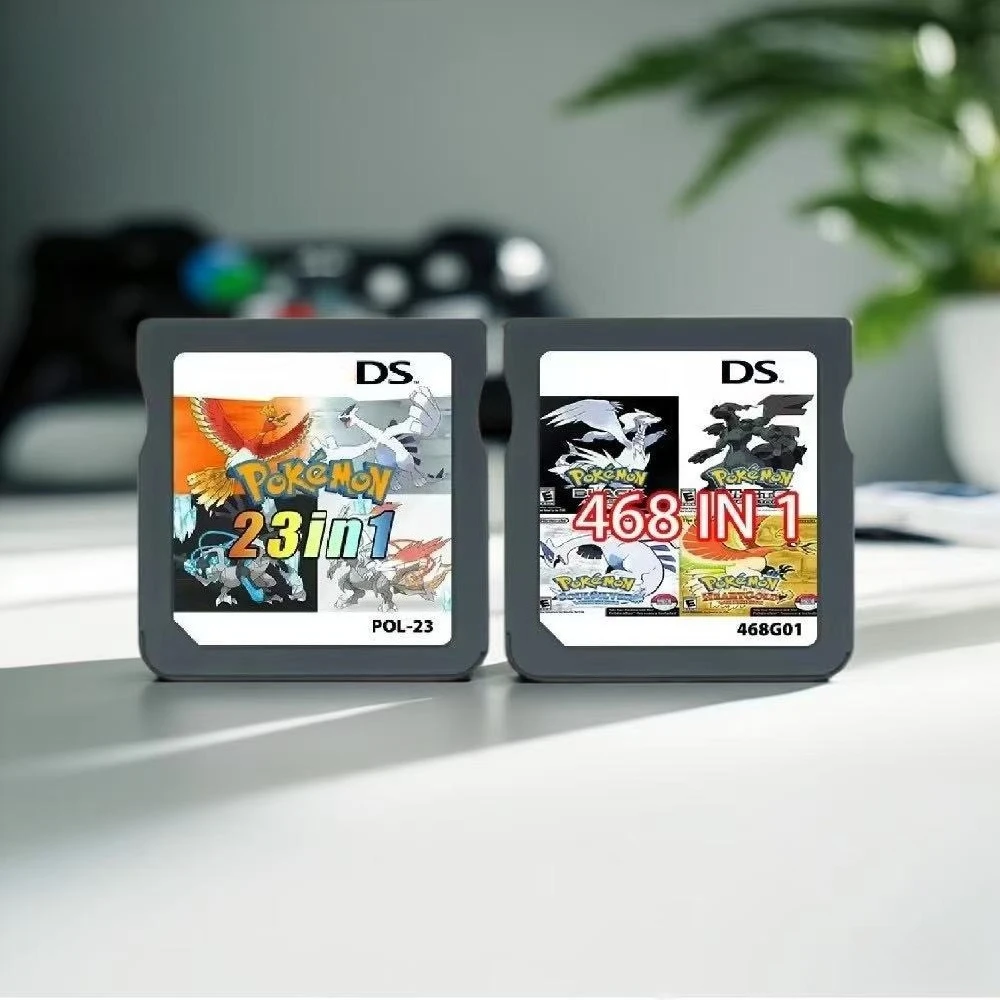 NDS Videospiel-Kassette DS 208in1 468in1 482in1 4300in1 500in1 520in1 23in1 Neue Version Englische Spielkarte für DS Image