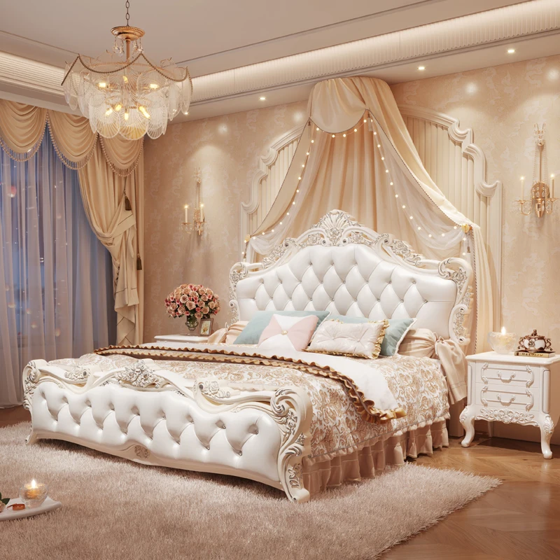 Große Mädchen Schlafzimmer Doppelbett Box Young Luxus Haushalt Doppelbett Lagerung Moderne Camas De Dormitorio Möbel Hause