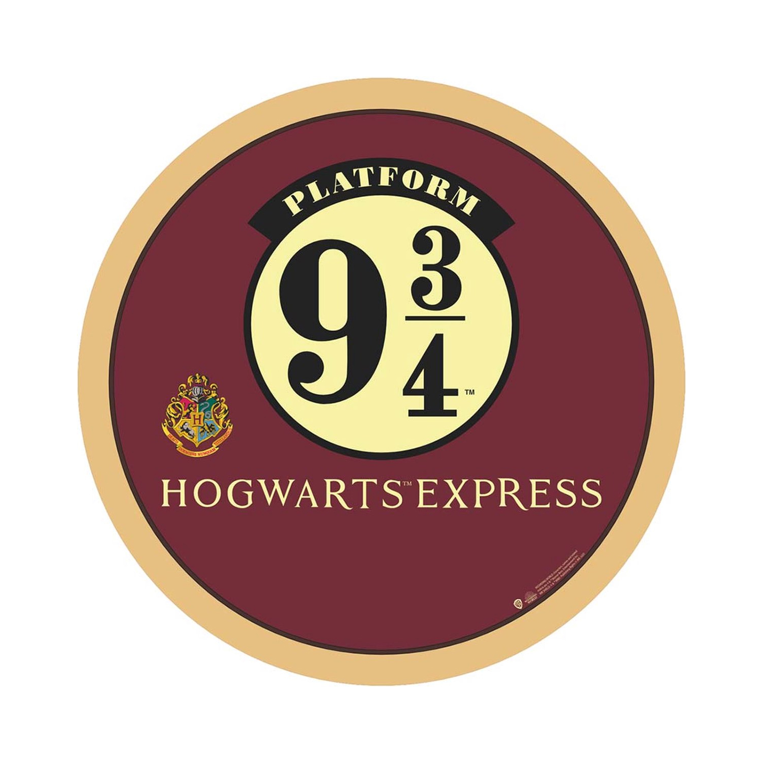 Harry Potter - "Wizarding World" Bahnsteig 9 3/4 Türmatte (Rot)