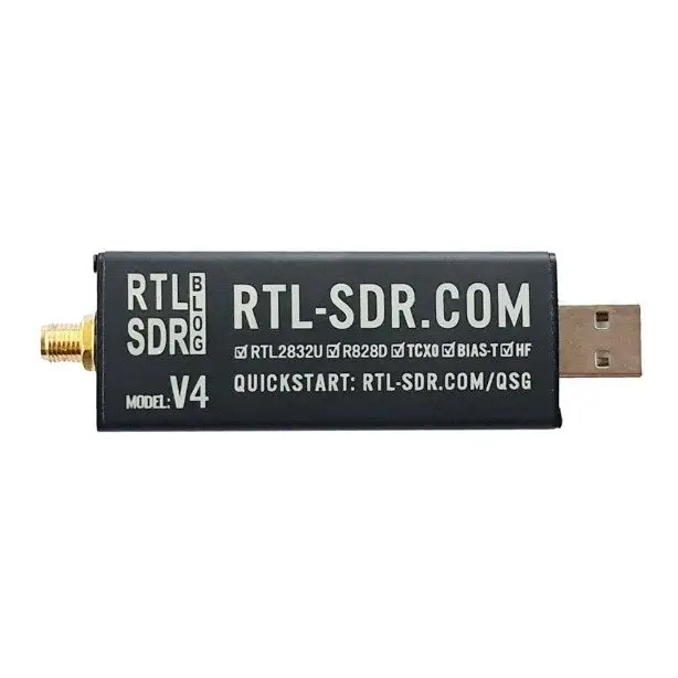 RTL-SDR Blog V4 R828D RTL2832U 1PPM Original, Software-Radio-Empfänger SDR Image