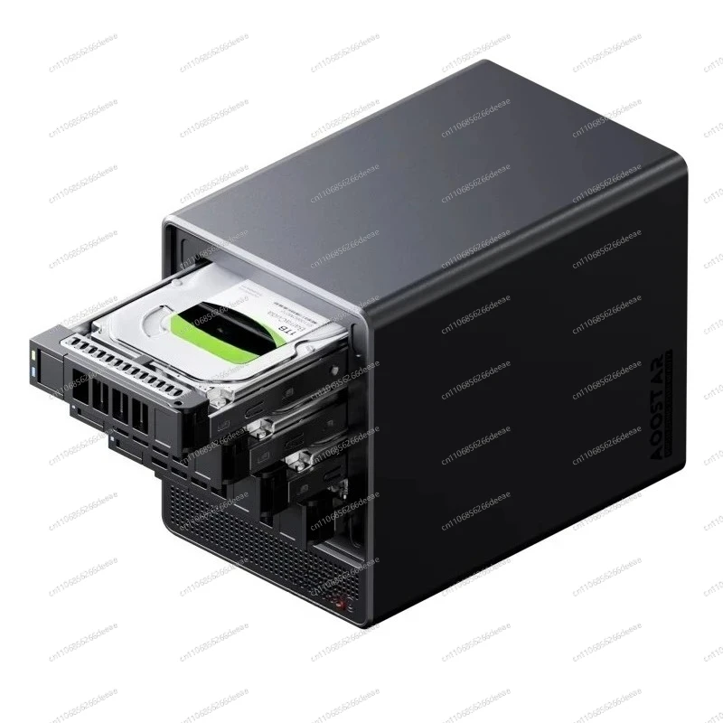 N150 NAS-Servergehäuse mit 4×2.5G LAN – Hochgeschwindigkeits-Speichergehäuse, UHD-Grafik für Zuhause/Büro Image