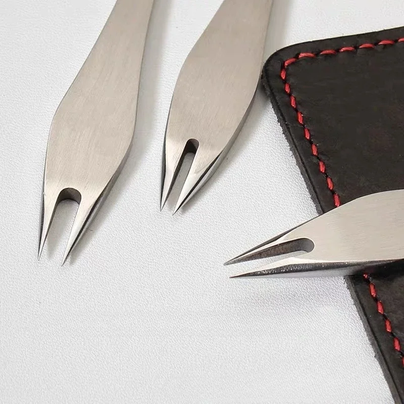 2mm/3mm/4mm Lederprodukte Markierung Edelstahl Feststreckenlineal DIY Lederhandwerk Waren Gleiche Breite Abstandsmessgerät Image