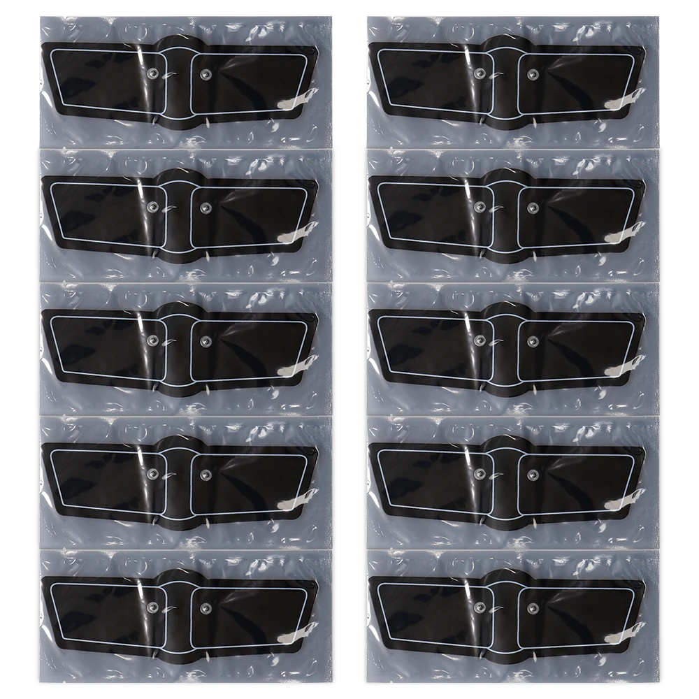 5/10 Stück EMS Nackenmassage-Patches für TENS-Physiotherapiegeräte, Ersatzpflaster, Muskelstimulator-Aufkleber Image