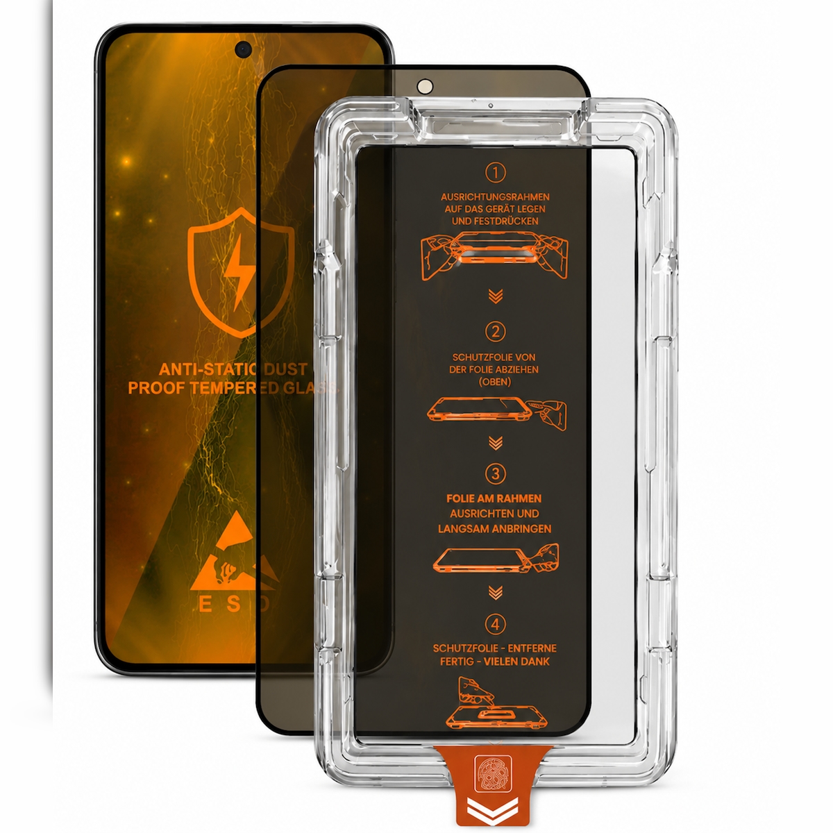 5x Blickschutz 9H Panzerglas für Google Pixel 9a Ultra Wide Fit Anti-Spy Sichtschutz Tempered Glass Displayschutz Schutzglas Screen-Protector Image