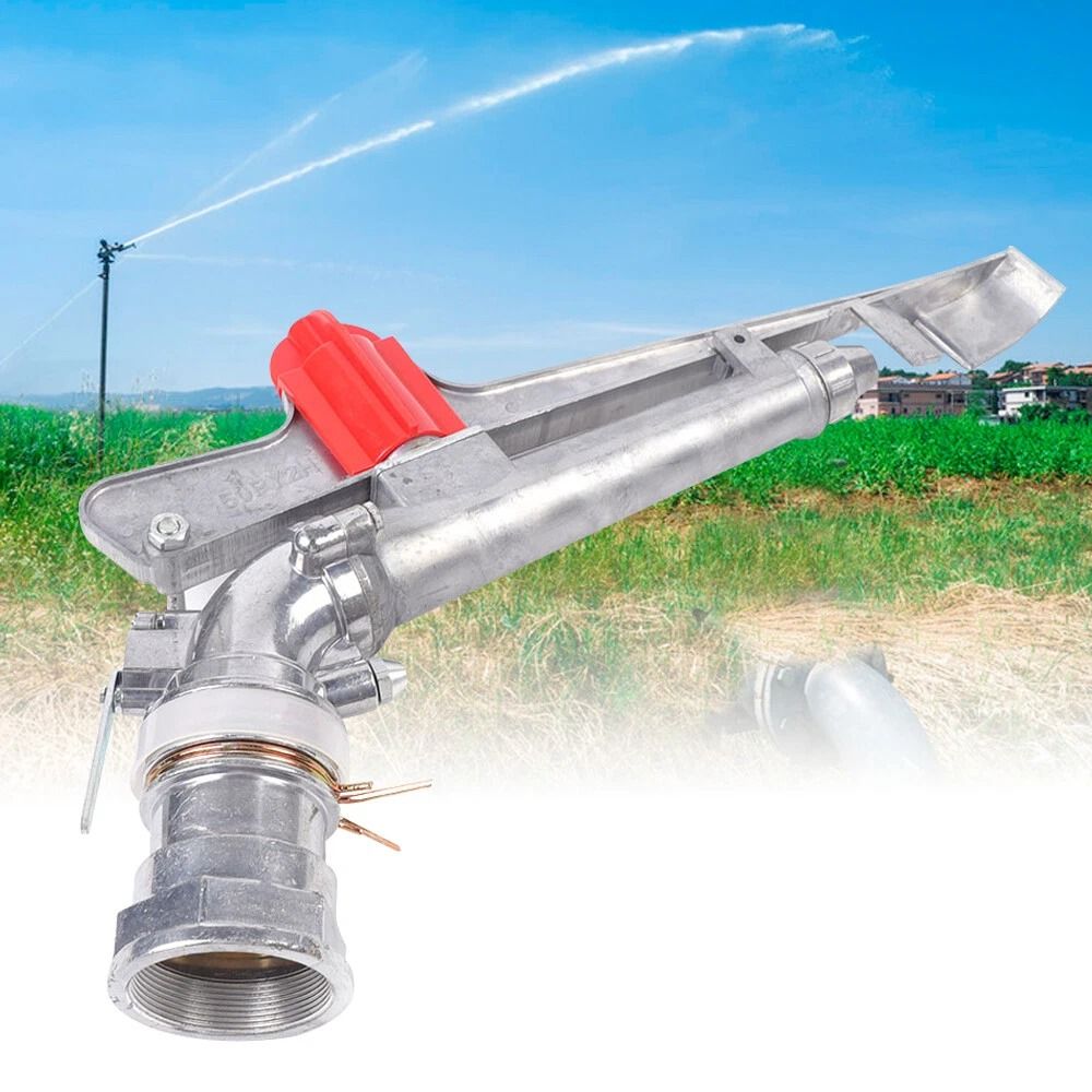 Heavy Duty Impact Sprinkler Adjustable Irrigation Sprinkler Head For Lawn Garden Watering Heavy Duty Impact Sprinkler Adjustable Irrigation Sprinkler Head For Lawn Garden Watering