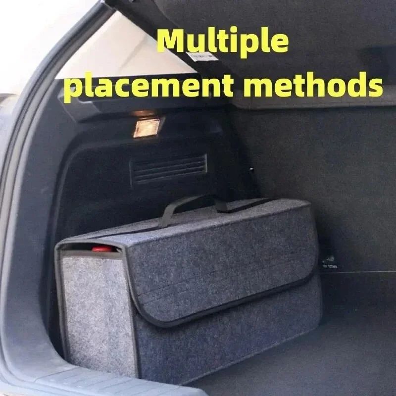 Large Felt Car Trunk Storage Organizer Box a