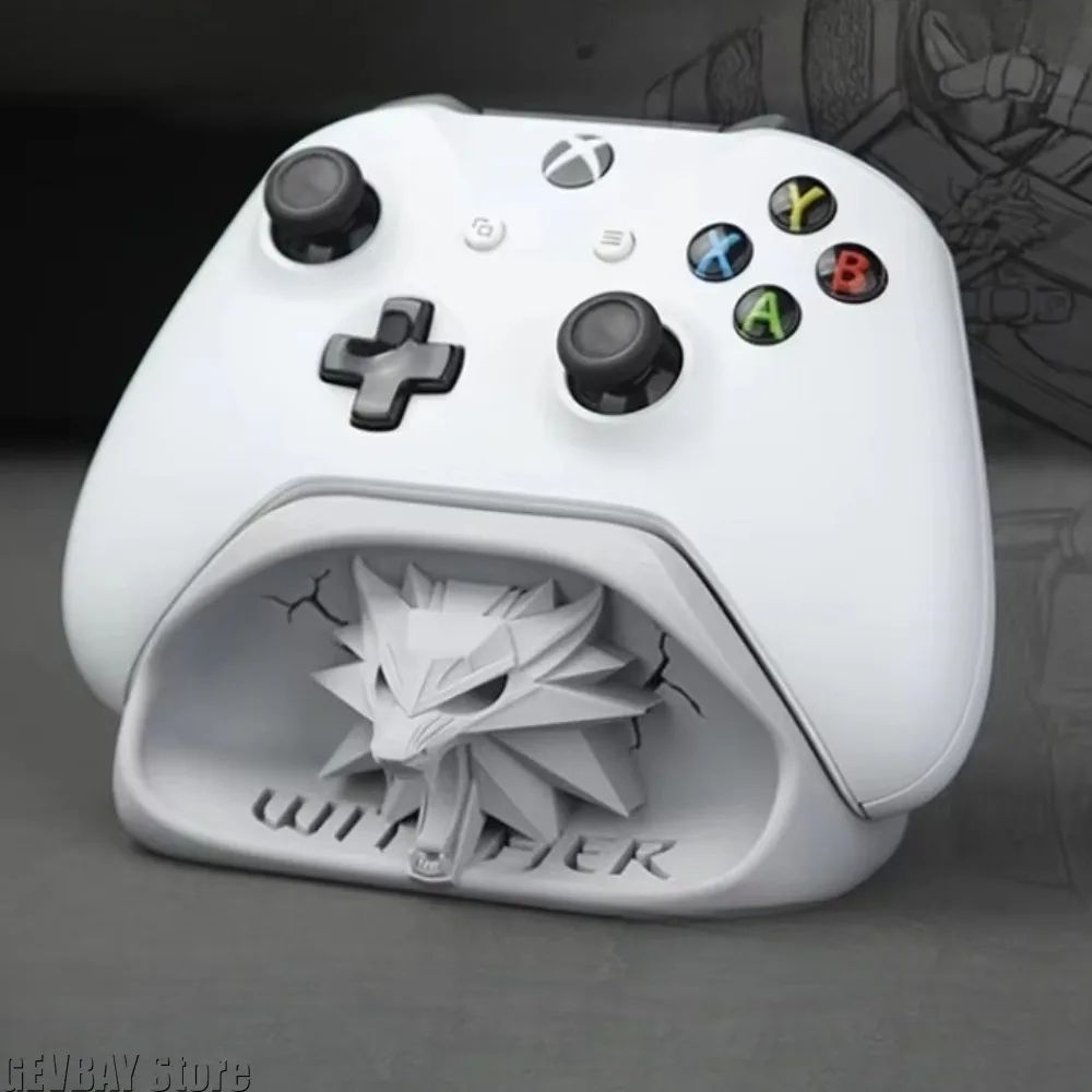 Wizard Wolf Head Xbox Controller Stand dark Gray