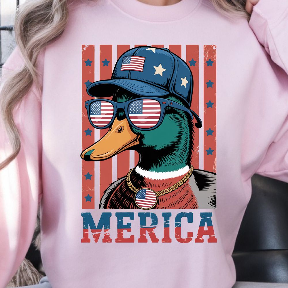 4th Of July Mallard Duck Patriotic Design Red White Blue Independence Day T Shirt Graphic maroon 2xl t Shirt